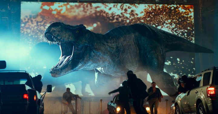 Σκηνή από την ταινία «Jurassic World Dominion». (Universal Pictures/Amblin Entertainment via AP)