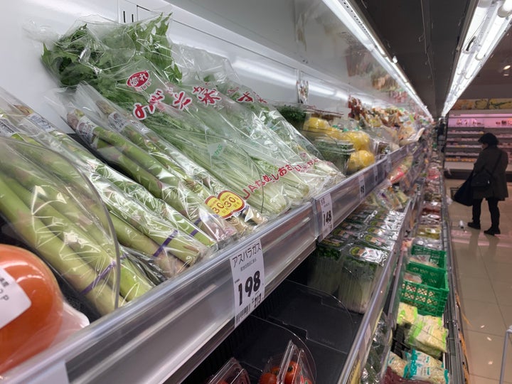 都内のスーパーのイメージ写真(2022年2月17日撮影)