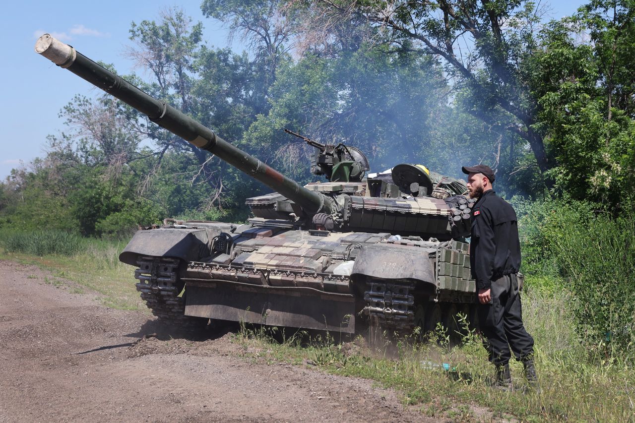 In recent weeks, Russia has concentrated its firepower on Ukraine's Donbas region, where it has backed two separatist regions at war with the Ukrainian government since 2014. 