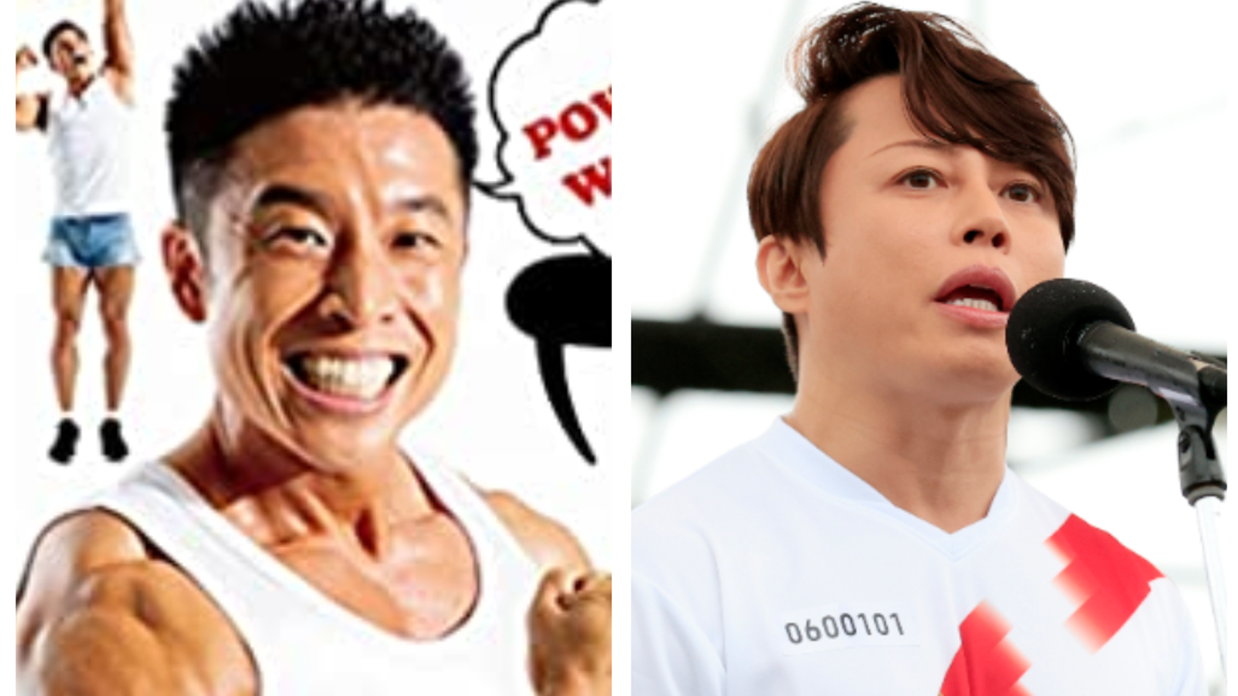 なかやまきんに君と西川貴教さんの マッチョポーズ 2ショットがすごい 三角筋に パワー と反響 画像集 ハフポスト アートとカルチャー
