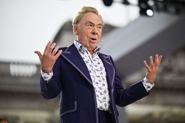 Andrew Lloyd Webber performing during the Queen's Jubilee celebrations earlier this month