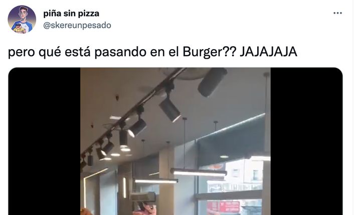 El vídeo viral de lo qué ha ocurrido en un Burger King.