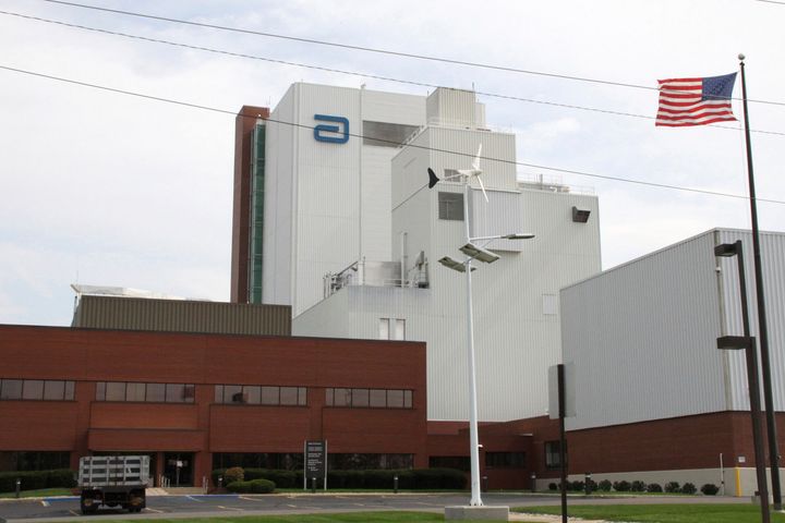 An Abbott Laboratories manufacturing plant is shown in Sturgis, Mich., on Sept. 23, 2010. 