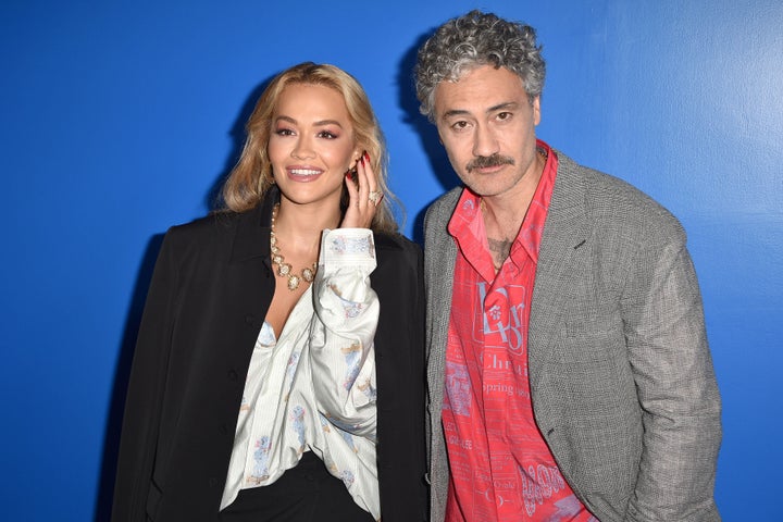 Rita Ora and Taika Waititi 