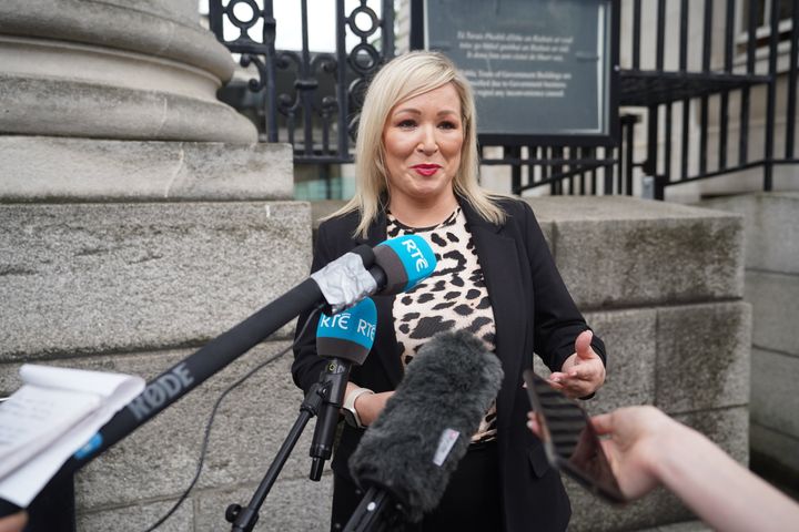 Sinn Fein Stormont leader Michelle O'Neill is among those who have signed the letter