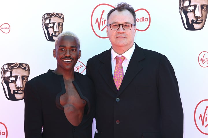 Ncuti Gatwa and Russell T Davies