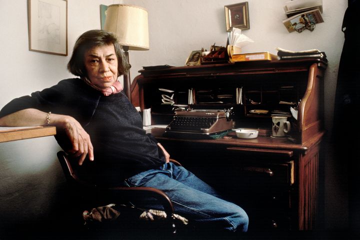 Author Patricia Highsmith in 1987.