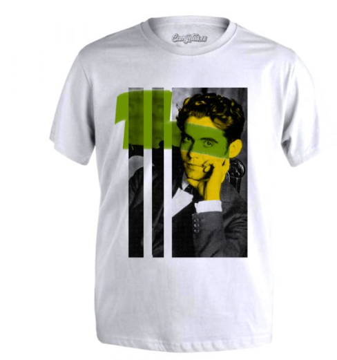 Camiseta de Federico García Lorca de Camijetas.