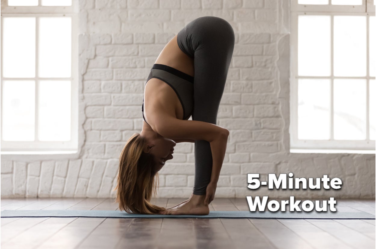 5 min thigh online workout