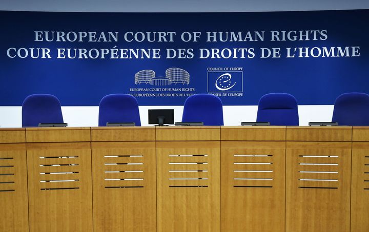 Interior del Tribunal Europeo de Derechos Humanos
