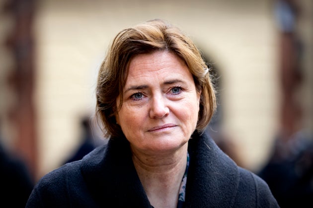 La ministre hollandaise des Affaires sociales Karien van Gennip, ici à La Haye aux Pays-Bas, le 21 janvier 2022.