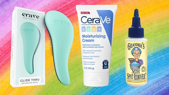 A <a href="https://www.amazon.com/Crave-Naturals-Glide-Detangling-Adults/dp/B015VEB9AO?tag=griffinwynne-20&ascsubtag=62a93f95e4b06594c1cf585c%2C-1%2C-1%2Cd%2C0%2C0%2Chp-fil-am%3D0%2C0%3A0" target="_blank" role="link" data-amazon-link="true" rel="sponsored" class=" js-entry-link cet-external-link" data-vars-item-name="tangle brush" data-vars-item-type="text" data-vars-unit-name="62a93f95e4b06594c1cf585c" data-vars-unit-type="buzz_body" data-vars-target-content-id="https://www.amazon.com/Crave-Naturals-Glide-Detangling-Adults/dp/B015VEB9AO?tag=griffinwynne-20&ascsubtag=62a93f95e4b06594c1cf585c%2C-1%2C-1%2Cd%2C0%2C0%2Chp-fil-am%3D0%2C0%3A0" data-vars-target-content-type="url" data-vars-type="web_external_link" data-vars-subunit-name="article_body" data-vars-subunit-type="component" data-vars-position-in-subunit="0">tangle brush</a>, <a href="https://www.amazon.com/CeraVe-Moisturizing-Ceramides-Protecting-Maintaining/dp/B00WH31P7A?tag=griffinwynne-20&ascsubtag=62a93f95e4b06594c1cf585c%2C-1%2C-1%2Cd%2C0%2C0%2Chp-fil-am%3D0%2C0%3A0" target="_blank" role="link" data-amazon-link="true" rel="sponsored" class=" js-entry-link cet-external-link" data-vars-item-name="CaraVe lotion" data-vars-item-type="text" data-vars-unit-name="62a93f95e4b06594c1cf585c" data-vars-unit-type="buzz_body" data-vars-target-content-id="https://www.amazon.com/CeraVe-Moisturizing-Ceramides-Protecting-Maintaining/dp/B00WH31P7A?tag=griffinwynne-20&ascsubtag=62a93f95e4b06594c1cf585c%2C-1%2C-1%2Cd%2C0%2C0%2Chp-fil-am%3D0%2C0%3A0" data-vars-target-content-type="url" data-vars-type="web_external_link" data-vars-subunit-name="article_body" data-vars-subunit-type="component" data-vars-position-in-subunit="1">CaraVe lotion</a> and <a href="https://www.amazon.com/dp/B01KG76NRU?tag=griffinwynne-20&ascsubtag=62a93f95e4b06594c1cf585c%2C-1%2C-1%2Cd%2C0%2C0%2Chp-fil-am%3D0%2C0%3A0" target="_blank" role="link" data-amazon-link="true" rel="sponsored" class=" js-entry-link cet-external-link" data-vars-item-name="spot remover" data-vars-item-type="text" data-vars-unit-name="62a93f95e4b06594c1cf585c" data-vars-unit-type="buzz_body" data-vars-target-content-id="https://www.amazon.com/dp/B01KG76NRU?tag=griffinwynne-20&ascsubtag=62a93f95e4b06594c1cf585c%2C-1%2C-1%2Cd%2C0%2C0%2Chp-fil-am%3D0%2C0%3A0" data-vars-target-content-type="url" data-vars-type="web_external_link" data-vars-subunit-name="article_body" data-vars-subunit-type="component" data-vars-position-in-subunit="2">spot remover</a> from Amazon.