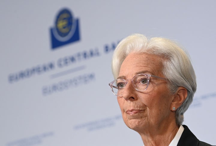 La presidenta del BCE, Christine Lagarde.