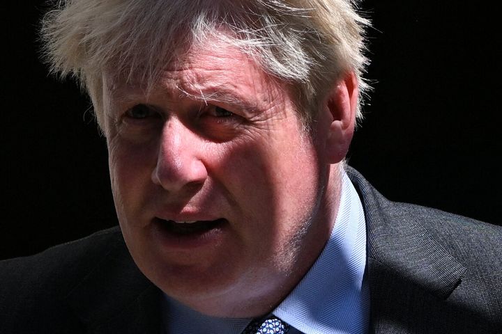 Boris Johnson, deslumbrado en un paseo