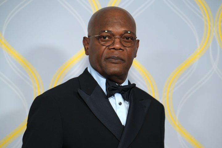 Samuel L. Jackson attends the 75th annual Tony Awards.