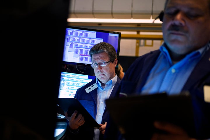 Fed Assaults Inflation With Its Largest Price Hike In Many years 16 Traders work on the floor at the New York Stock Exchange in New York, Wednesday, June 15, 2022.