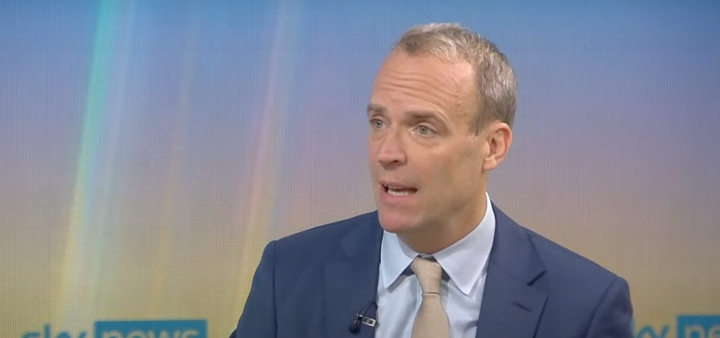 Foreign secretary Dominic Raab