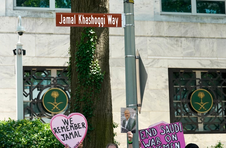Dc Trolls Saudi Embassy By Naming The Street 'Jamal Khashoggi Way' The Jamal Khashoggi Way Sign Was Unveiled Directly In Front Of The Main Entrance Of The Embassy, In The Presence Of Members Of The Dc Council.
