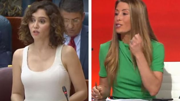 Isabel Díaz Ayuso e Isabel Zubiaurre.