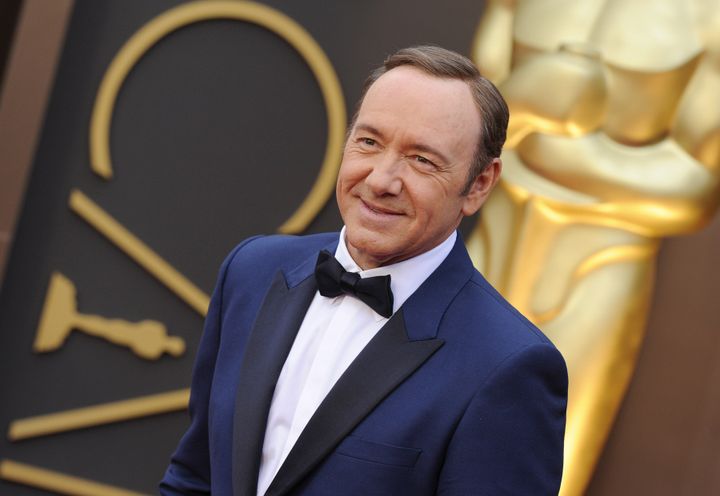 Kevin Spacey at the 2014 Oscars