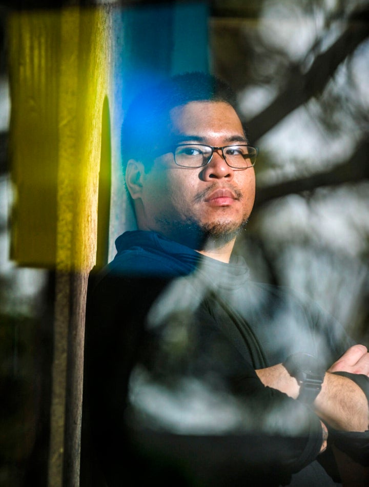 This photo taken April 6, 2022, in Hartselle, Ala., shows U.S. Marine veteran Andy Tai Huynh, who decided to fight with Ukraine in the war against Russia. Huyhn and another veteran from Alabama haven't been heard from in days according to relatives and are considering missing.