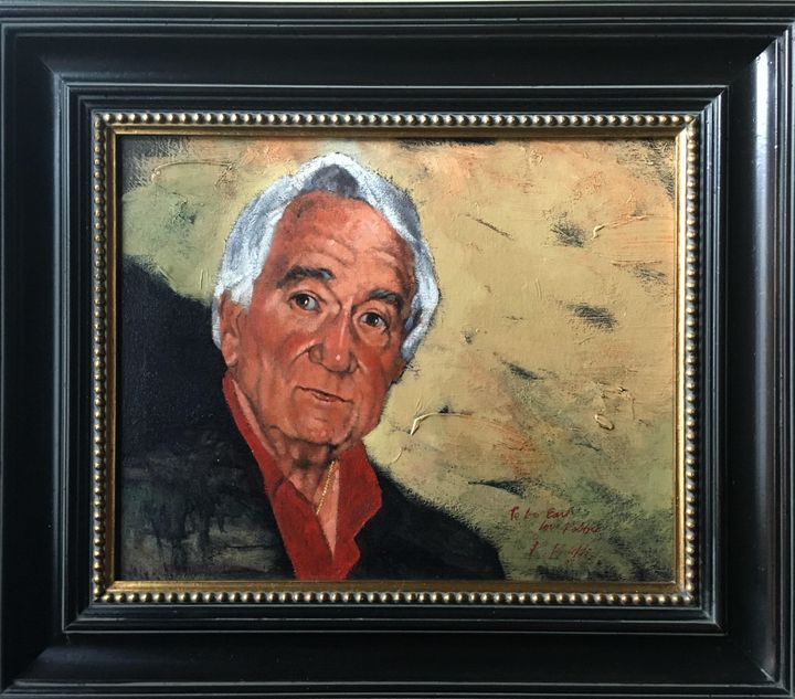 The portrait of Daddy Earl painted by his brother Robert Brickhouse.