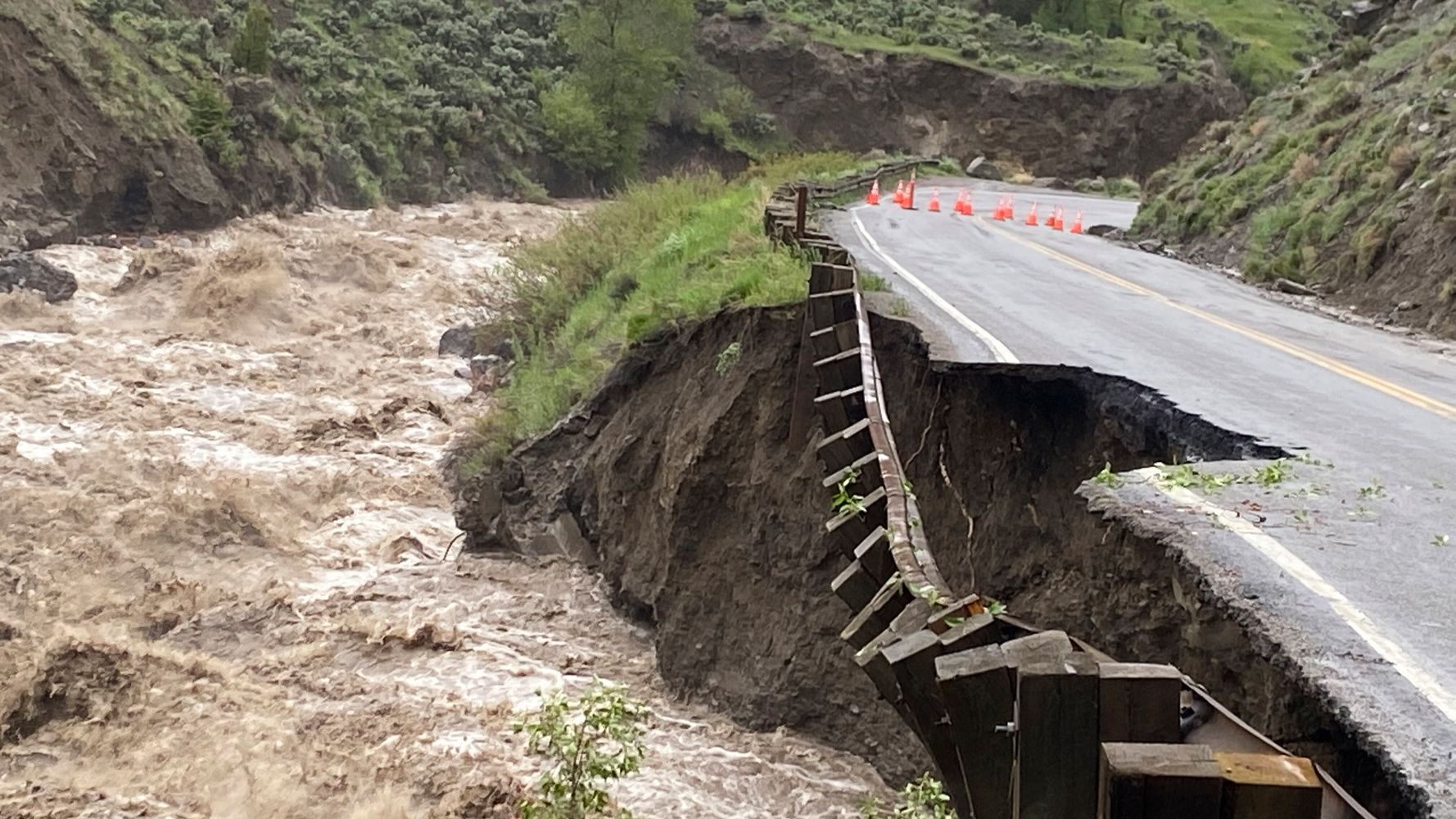 Photos Show The Aftermath Of Yellowstone's Historic Flooding