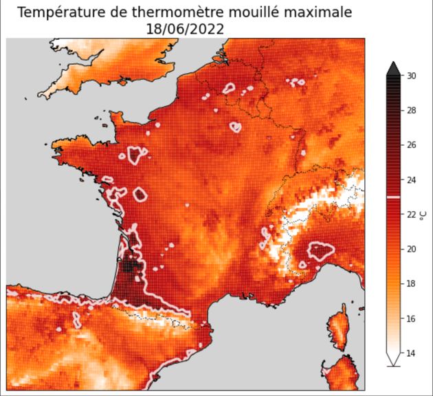 Samedi 18 juin, le Sud-Ouest de la France est particulièrement touché par des conditions de températures et d'humidité dangereuses.