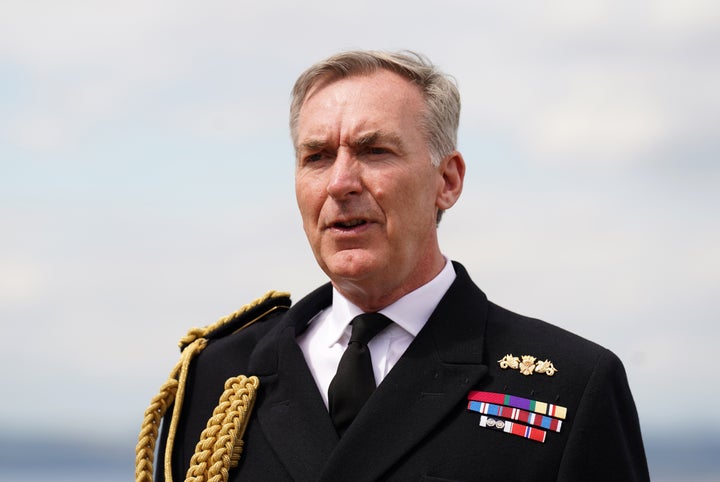 The British Armed Forces Chief and Defense Chief, Admiral Sir Tony Radakin, threw cold water on Russia's chances of victory