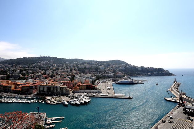 Une vue aérienne du port de Nice. (photo d'illustration)