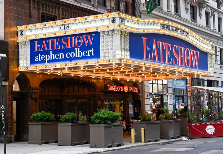 The Ed Sullivan Theater is shown on Monday, May 24, 2021, in New York. (Photo by Evan Agostini/Invision/AP)