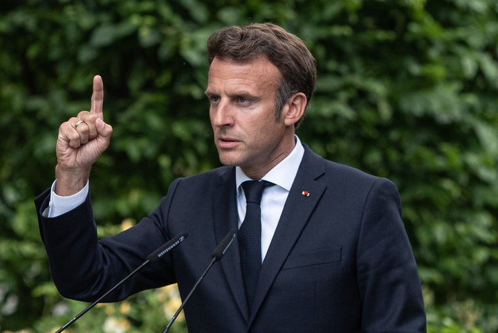 El presidente de Francia, Emmanuel Macron.