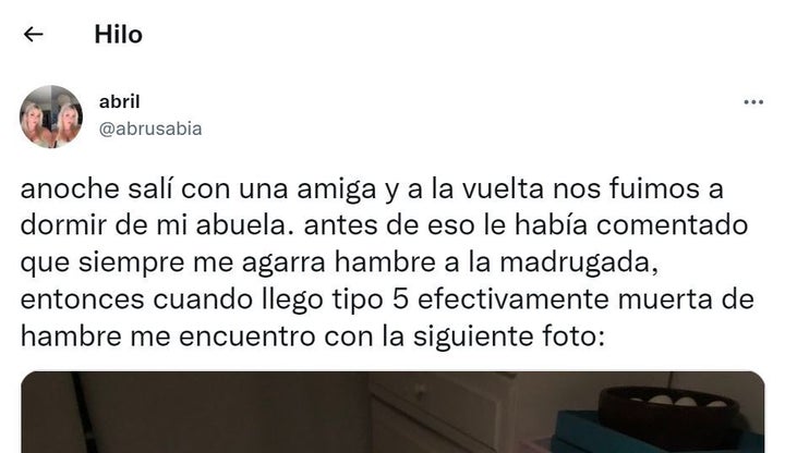 El mensaje publicado en redes sociales.