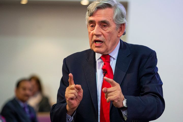 Gordon Brown said he was "shocked" at the number of families that will be pushed into poverty this winter.