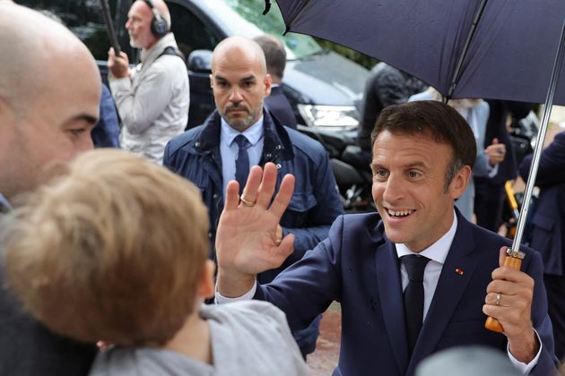 Emmanuel Macron a voté au Touquet ce dimanche 19 juin pour le second tour des législatives 2022.