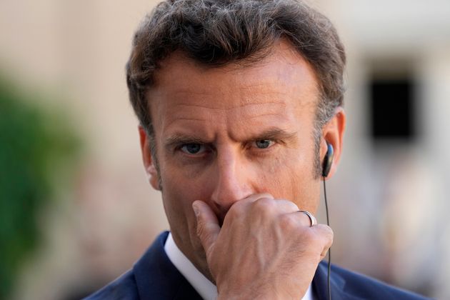 Emmanuel Macron photographié à l'Élysée le 7 juin