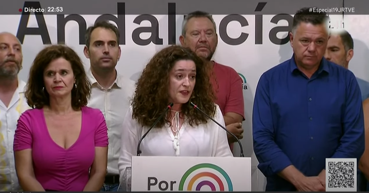 Inmaculada Nieto, candidata de Por Andalucía.