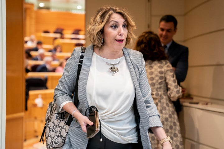 La senadora y expresidenta de la Junta de Andalucía Susana Díaz, en una imagen de archivo.