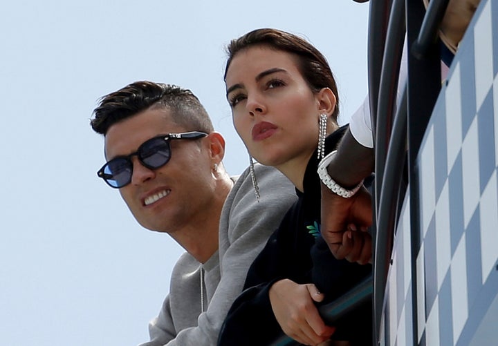 Cristiano Ronaldo y Georgina Rodríguez.
