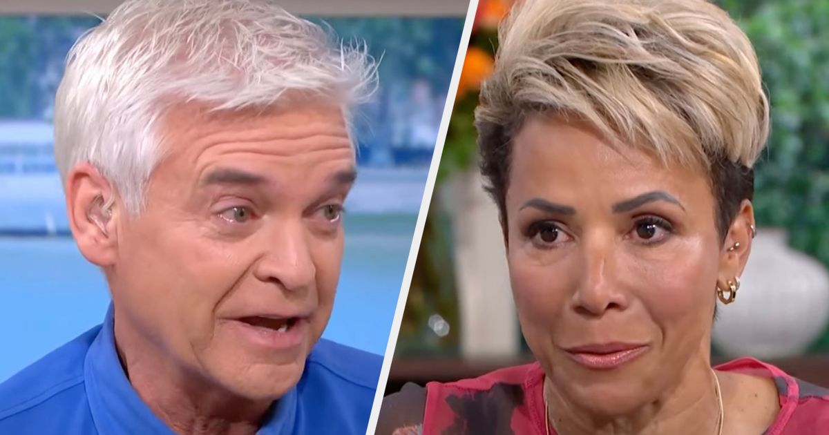 Kelly Holmes And Phillip Schofield Become Emotional As They Discuss ...