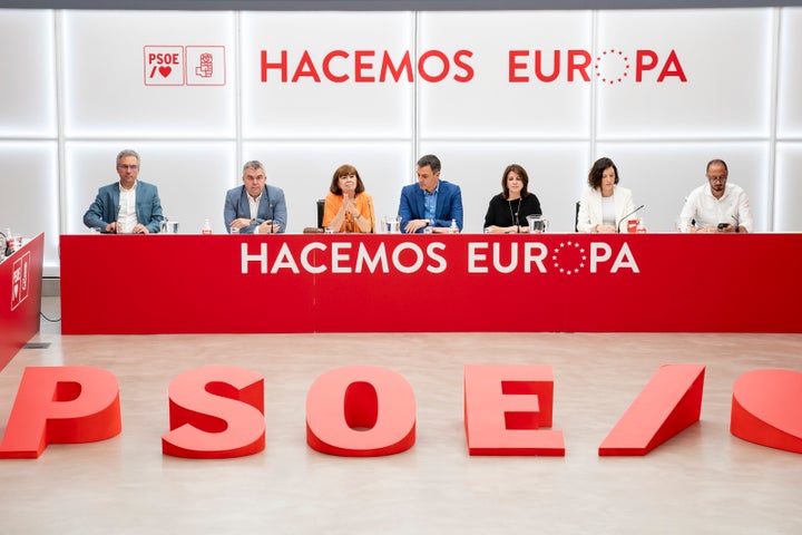 Reunión de la dirección del PSOE