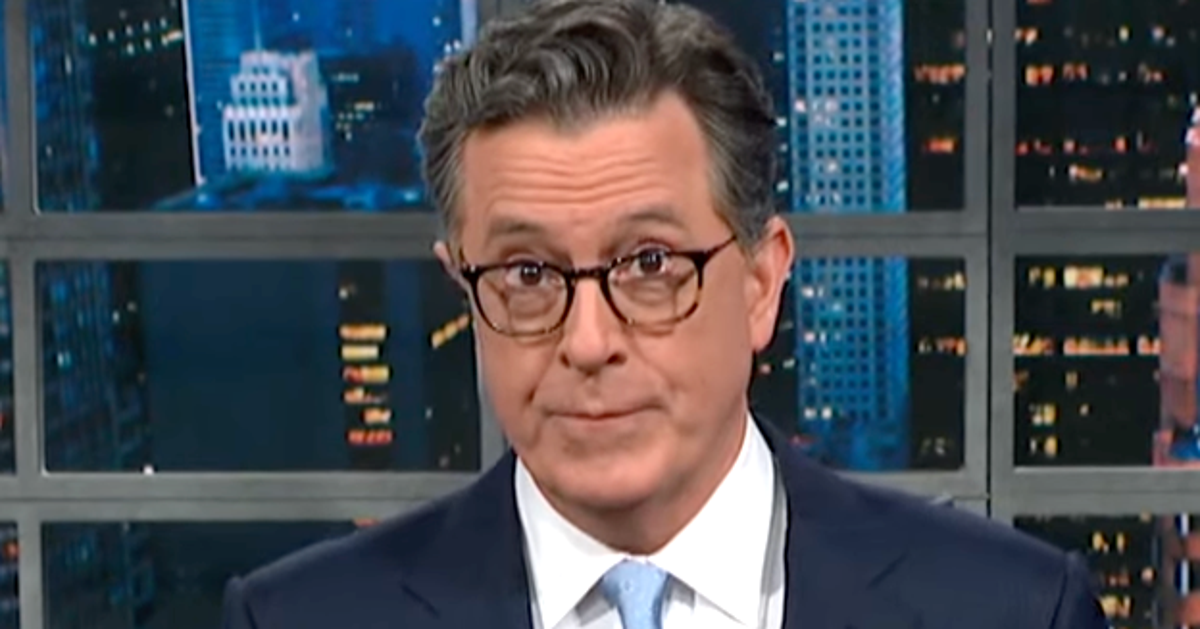 Steven Colbert Cop Stephen Colbert Addresses His Team’s Arrest By U.S. Capitol Police ...