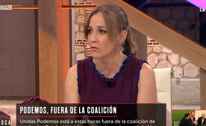 Tania Sánchez en laSexta.