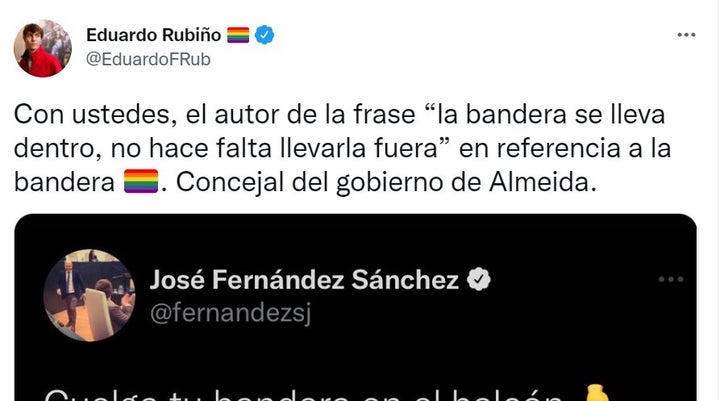 Eduardo Rubiño retrata a un político del PP.