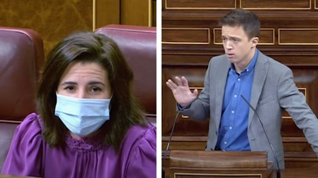 Rocío de Meer e Íñigo Errejón.