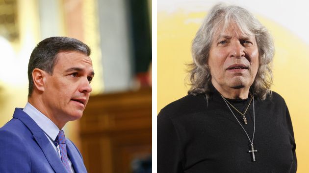 Pedro Sánchez y José Mercé.