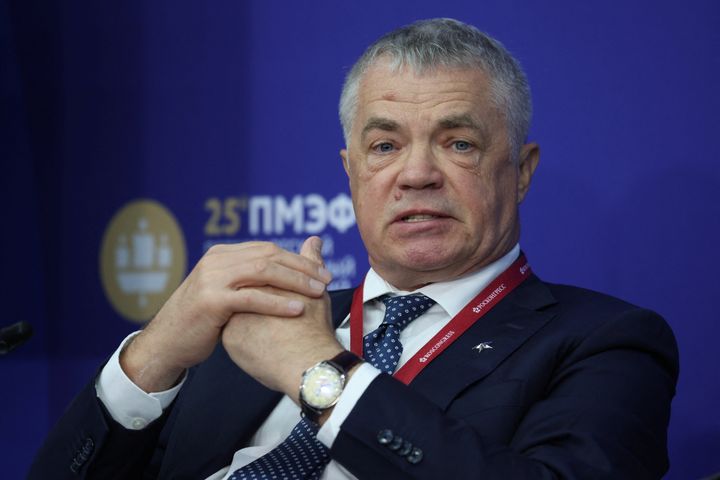 Ο Γενικός Διευθυντής της Ζενίτ Αγίας Πετρούπολης Aλεξάντερ Mεντβέντεφ παρευρίσκεται σε μια συνεδρία του Διεθνούς Οικονομικού Φόρουμ της Πετρούπολης (SPIEF) στην Αγία Πετρούπολη, Ρωσία, 16 Ιουνίου 2022. REUTERS/Anton Vaganov