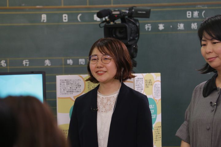 「NO YOUTH NO JAPAN」代表で、ハフポスト日本版のU30社外編集委員でもある能條桃子さんが司会を務めた