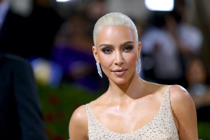 Kim Kardashian, en la Gala Met con el histórico vestido de Marilyn Monroe.
