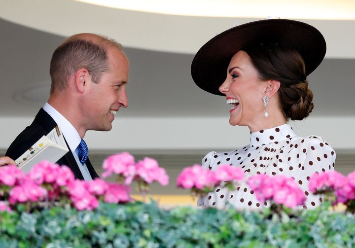 The Duke and Duchess of Cambridge at Royal Ascot last week.